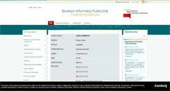 Desktop Screenshot of bip.ug-dabrowa.pl